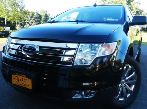 2008 ford edge limited awd keyless leather black&amp;black 47k