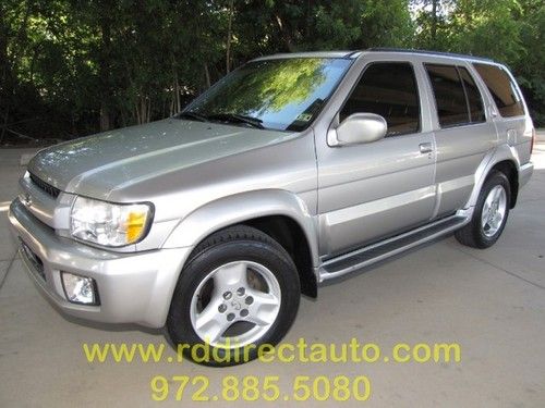 2002 infiniti qx4 4wd leather nice inside and out