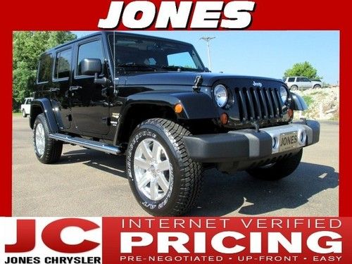 New 2013 jeep wrangler unlimited 4wd sahara msrp $42340 black