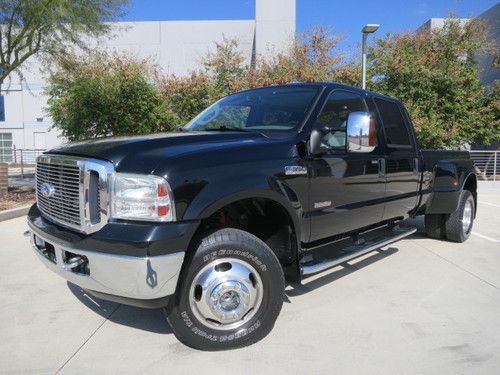 Diesel crew cab 4x4 4wd dually sunroof heated seats only 59k mi like f250 05 07