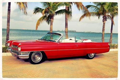 1964 cadillac deville convertible free shipping!! restored coupe de ville  wow!