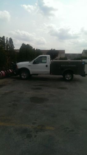 2006 ford f250 4x4 service body w\plow