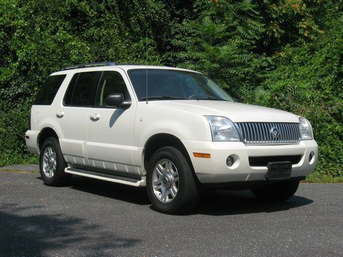 2004 mercury mountaineer premier 3rd row seating no reserve