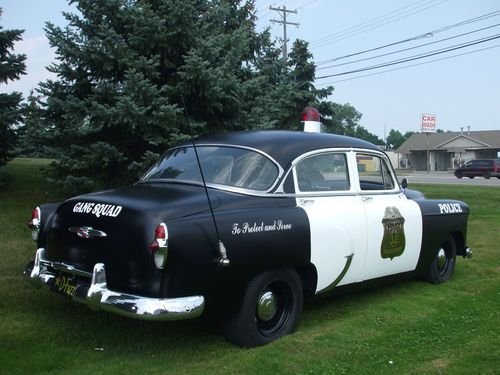 Buy used BEAUTIFUL ONE OF A KIND 1953 CHEVY BEL AIR POLICE TRIBUTE ...