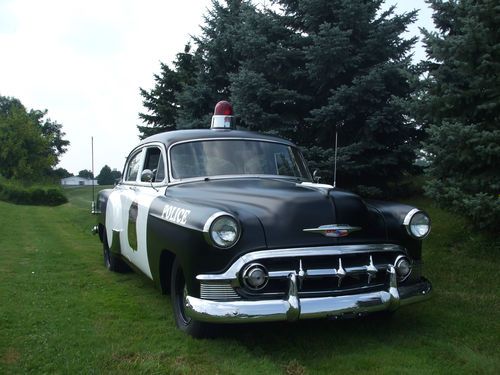 Buy used BEAUTIFUL ONE OF A KIND 1953 CHEVY BEL AIR POLICE TRIBUTE ...