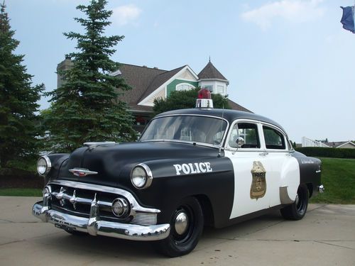 Buy used BEAUTIFUL ONE OF A KIND 1953 CHEVY BEL AIR POLICE TRIBUTE ...