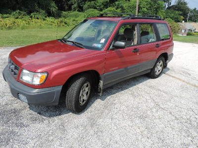 1999 subaru forester, no reserve, no accidents, runs fine