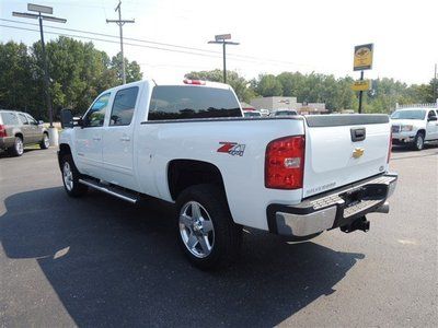 11 Chevy Silverado 2500HD 4x4 LTZ DURAMAX DIESEL BLACK LEATHER HEATED SEATS ROOF, image 8