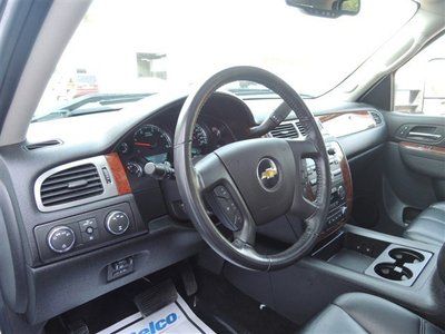 11 Chevy Silverado 2500HD 4x4 LTZ DURAMAX DIESEL BLACK LEATHER HEATED SEATS ROOF, image 11