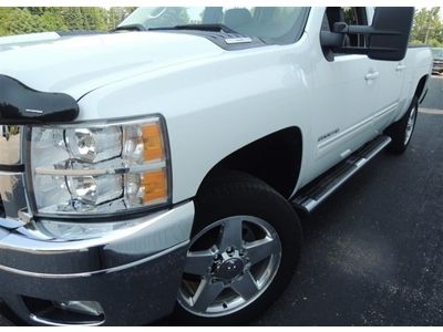 11 Chevy Silverado 2500HD 4x4 LTZ DURAMAX DIESEL BLACK LEATHER HEATED SEATS ROOF, image 75