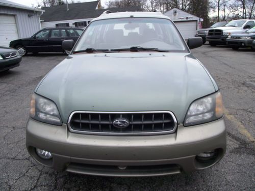 2003 subaru outback wagon,clean,runs excellent,no reserve.