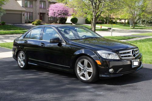 2010 mercedes-benz c300 4matic sport sedan 4-door 3.0l **pristine condition