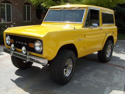 1969 Ford Bronco Wagon Sport Utility 2-Door 5.0L, US $25,000.00, image 14
