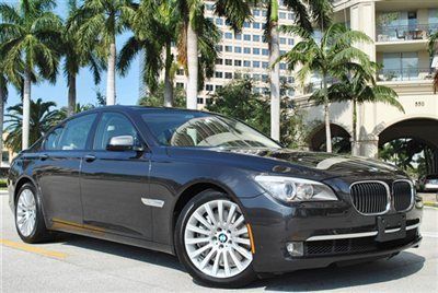 2009 bmw 750i - only 7,682 miles -sport pkg - rear dvd - over $20k in options