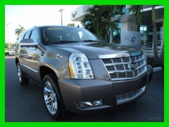 13 mocha steel metallic platinum edition 6.2l v8 7-passenger suv *navigation *fl