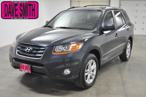 2011 blue awd heated seats aux bluetooth roof rack tow traction control aux ac!