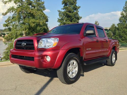 2008 toyota tacoma prerunner double cab sport 63k miles navigation new tires