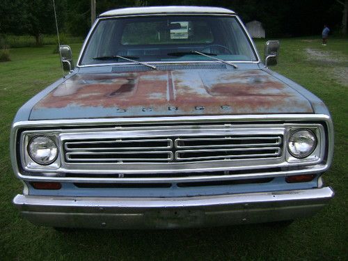 1973 Dodge D200 Crew Cab Long Bed Pickup Truck, image 3