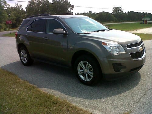 2011 chevy equinox lt 2.4l 4 cyl auto mocha steel metallic low miles one owner