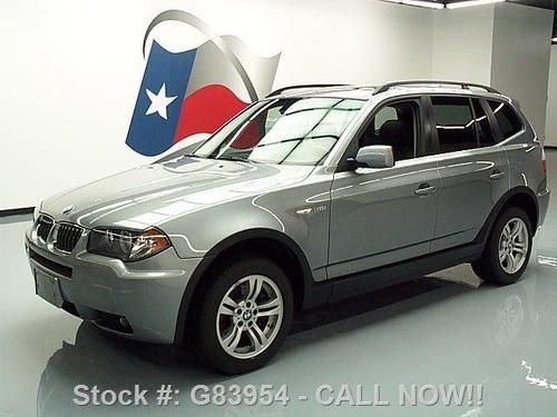 2006 bmw x3 3.0i awd panoramic sunroof alloy wheels 52k texas direct auto