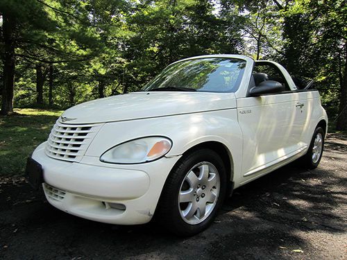 No reserve 2005 chrysler pt cruiser convertible 2-door 2.4l turbo