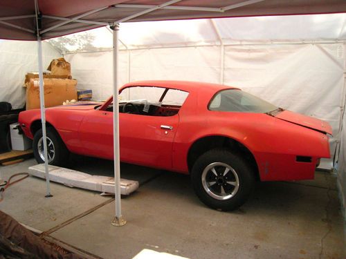 1977 pontiac firebird coupe 2-dr classic for restoration