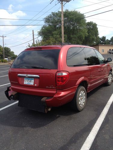 Rear entry handicap wheelchair accessible van conversion