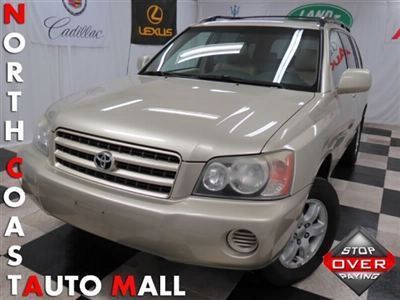 2003(03)highlander limited 3.0l v6 lthr sun cd cruise save!!!