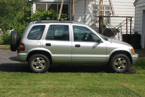 2001 kia sportage sport utility 4-wd 4 new tires no 0 feedback bidders please