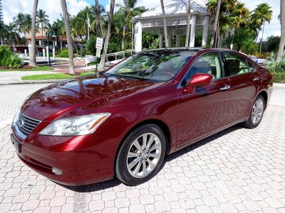 Florida 07 es 350 navi panoramic roof wintr pkg rear cam park assist no reserve