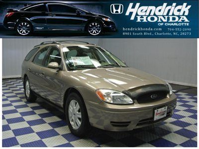 2004 ford taurus sel wagon - new brakes - lthr - auto - cd chngr - mach audio