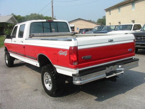 97 Ford F350 CREW 4WD XLT 7.3 Powerstroke diesel Mint western truck, US $9,800.00, image 16