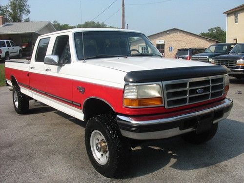 97 Ford F350 CREW 4WD XLT 7.3 Powerstroke diesel Mint western truck, US $9,800.00, image 18