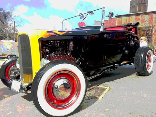 1931 ford model a cabriolet roadster with rumble seat