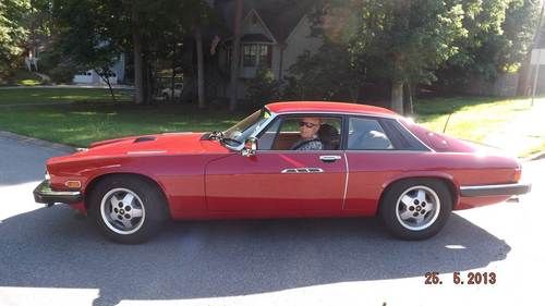 1988 red jaguar xjs v12 fast &amp; furious only 56,000 original miles 2nd owner