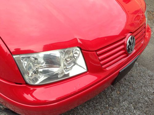 2000 VW Jetta Turbo Diesel  TDI Red on Black Leather, Auto, Loaded.  Volkswagen, image 9