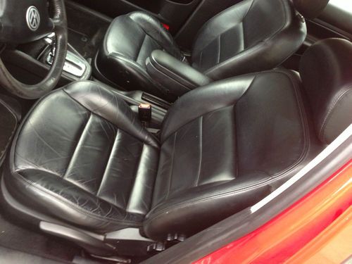 2000 VW Jetta Turbo Diesel  TDI Red on Black Leather, Auto, Loaded.  Volkswagen, image 10