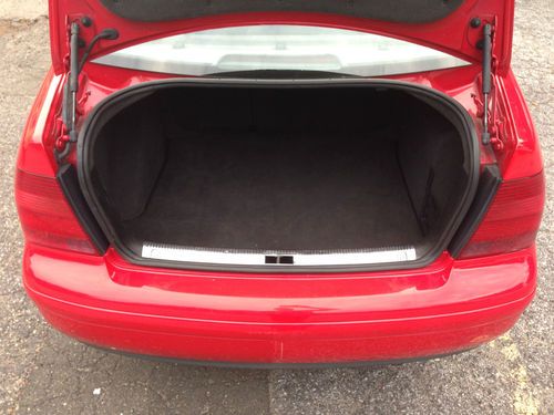 2000 VW Jetta Turbo Diesel  TDI Red on Black Leather, Auto, Loaded.  Volkswagen, image 18