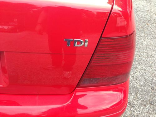 2000 VW Jetta Turbo Diesel  TDI Red on Black Leather, Auto, Loaded.  Volkswagen, image 20