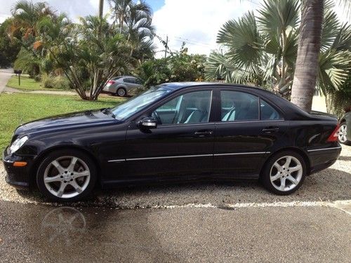 2007 mercedes c230 sport, sunroof, sports pkg,clean florida car!!