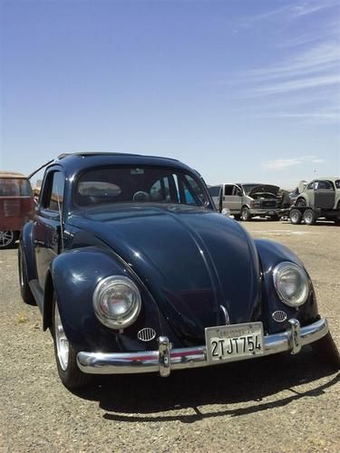 1956 real vw rag top oval