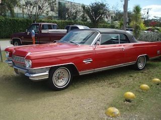 Cadilac el dorado convertable, 1964, red exterior, red and black interior new,go