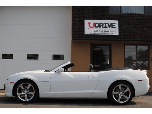 2ss rs convertible 1owner $43k msrp 4k miles headup hid sat htd sts wrnty!