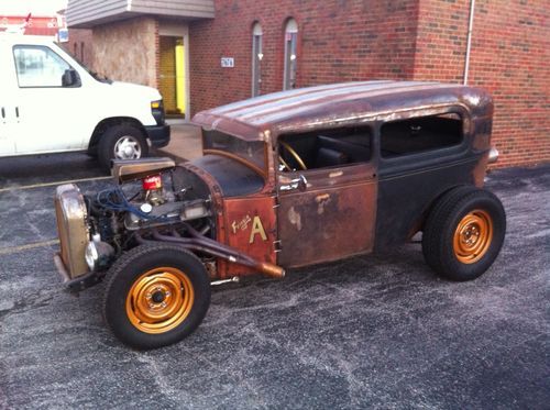 1931 ford model 'a' tudor rat rod