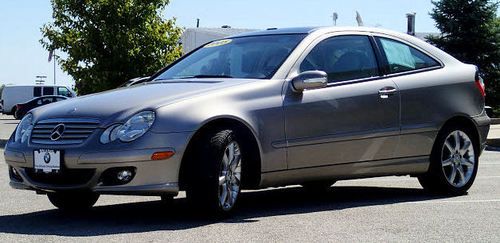 2005 mercedes-benz c230 kompressor coupe 2-door 1.8l