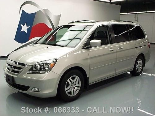 2007 honda odyssey ex-l sunroof nav dvd rear cam 52k mi texas direct auto
