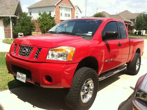 2008 nissan titan xe extended cab pickup 4-door 5.6l