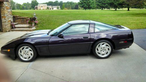 1993 chevrolet corvette hatchback 6 speed manual no reserve