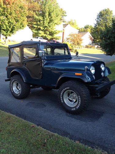 1972 jeep cj5 base sport utility 2-door 5.0l