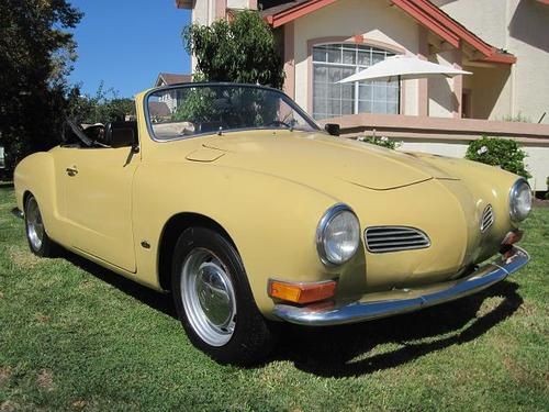 Nice 1971 karman ghia convertibe, super fun, ready to enjoy! 68, 69, 70, 72, 73